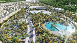 Casa Del Rio là dự án có tổ hợp công viên cây xanh lớn nhất Hoà Bình.